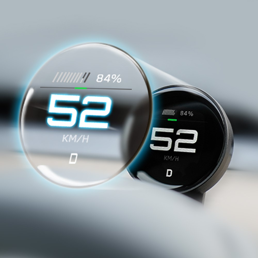 TITA 1.8" Smart Display Pro for Tesla Model 3/Y, with Magnetic Charging Mount, Zero-Delay Tesla Data Sync, HUD for Model 3, Model Y, Model 3 Highland, Model Y Juniper