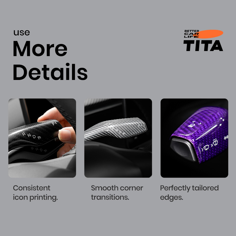 Carbon Fiber Car Shifter kit