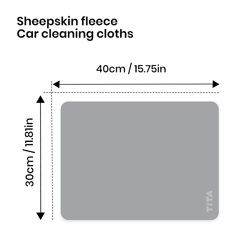 Sheepskin fleece Car cleaning cloths