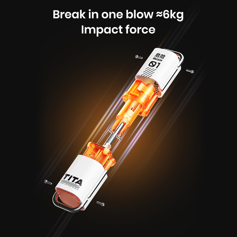 Emergency escape safety hammer