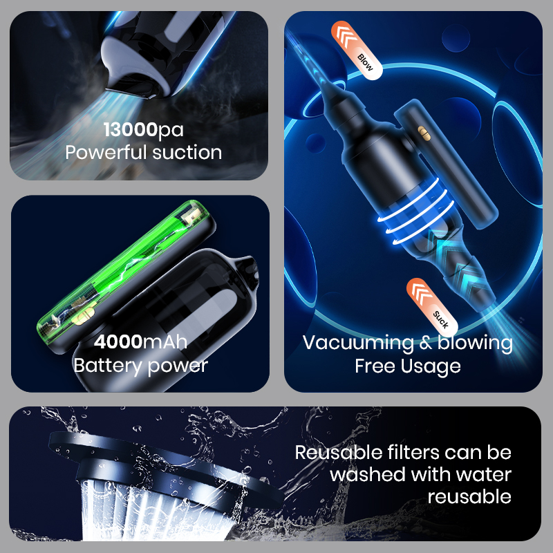 Muiti functional portable vacuum cleaner