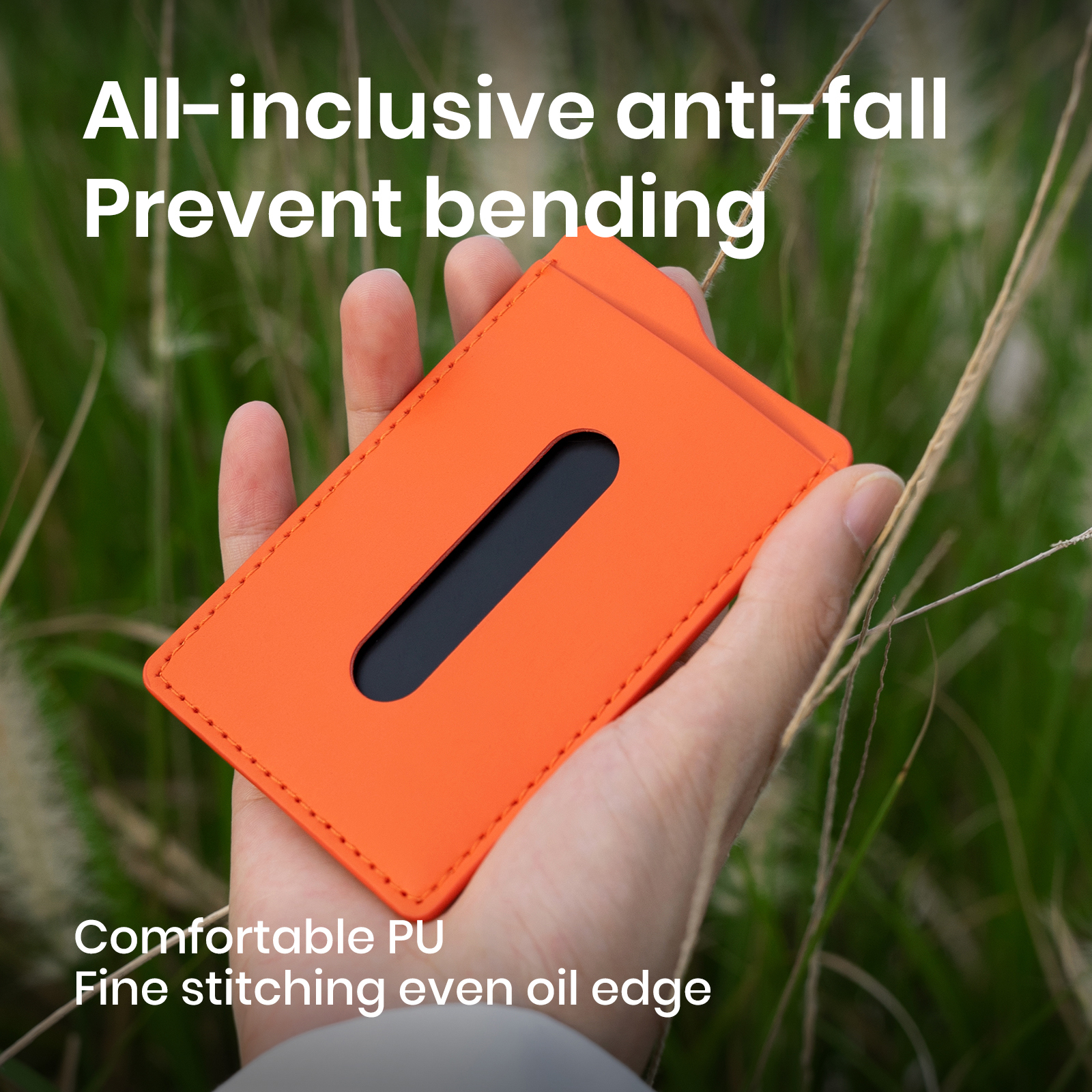 Card Holder Case for Tesla Key Cards, Key Card Leather Protective Case, Compatible Tesla Model 3/X/Y/S/Cybertruck, Tesla Key Cards Accessories​