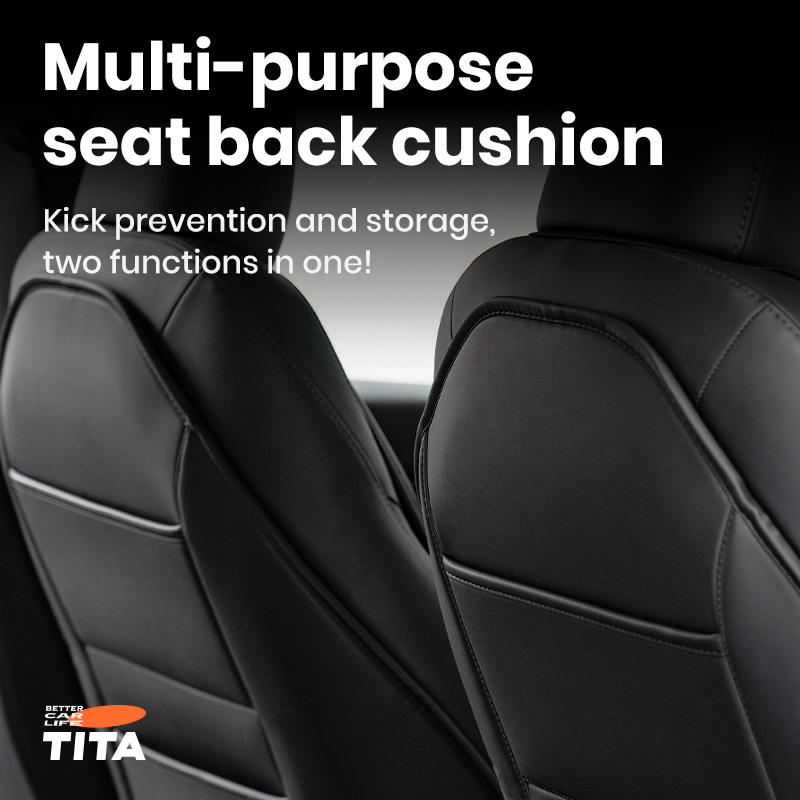 Multi-purpose seat back cushion