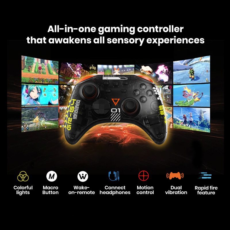 All-in-one gaming controller 