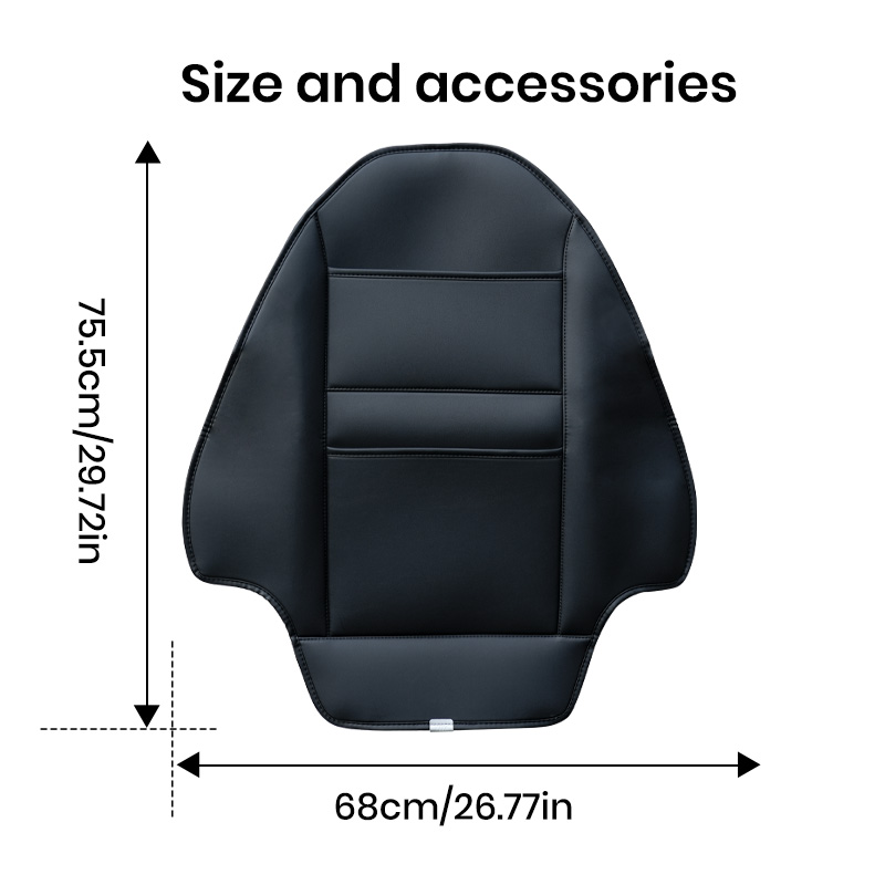 Multi-purpose seat back cushion