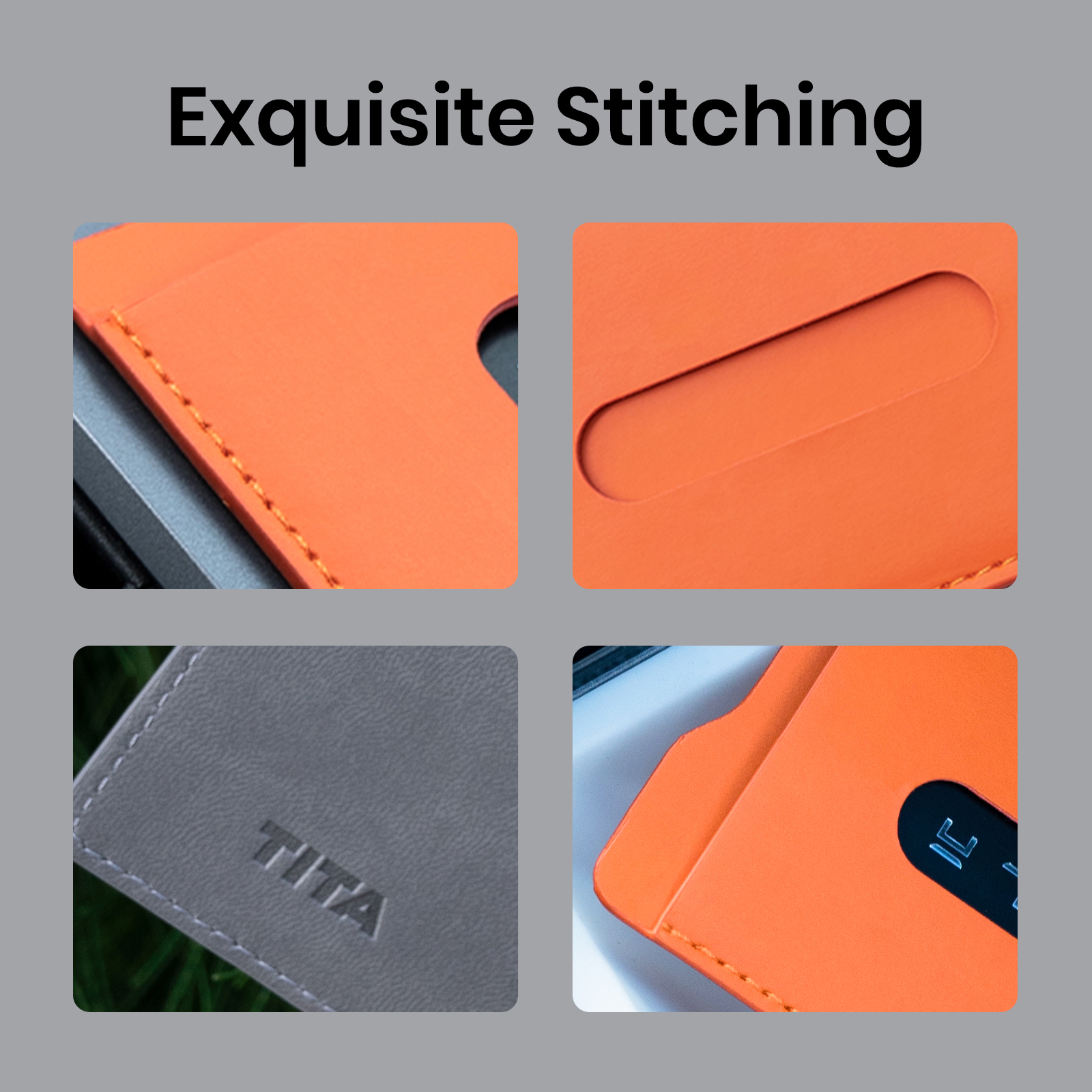 Card Holder Case for Tesla Key Cards, Key Card Leather Protective Case, Compatible Tesla Model 3/X/Y/S/Cybertruck, Tesla Key Cards Accessories​