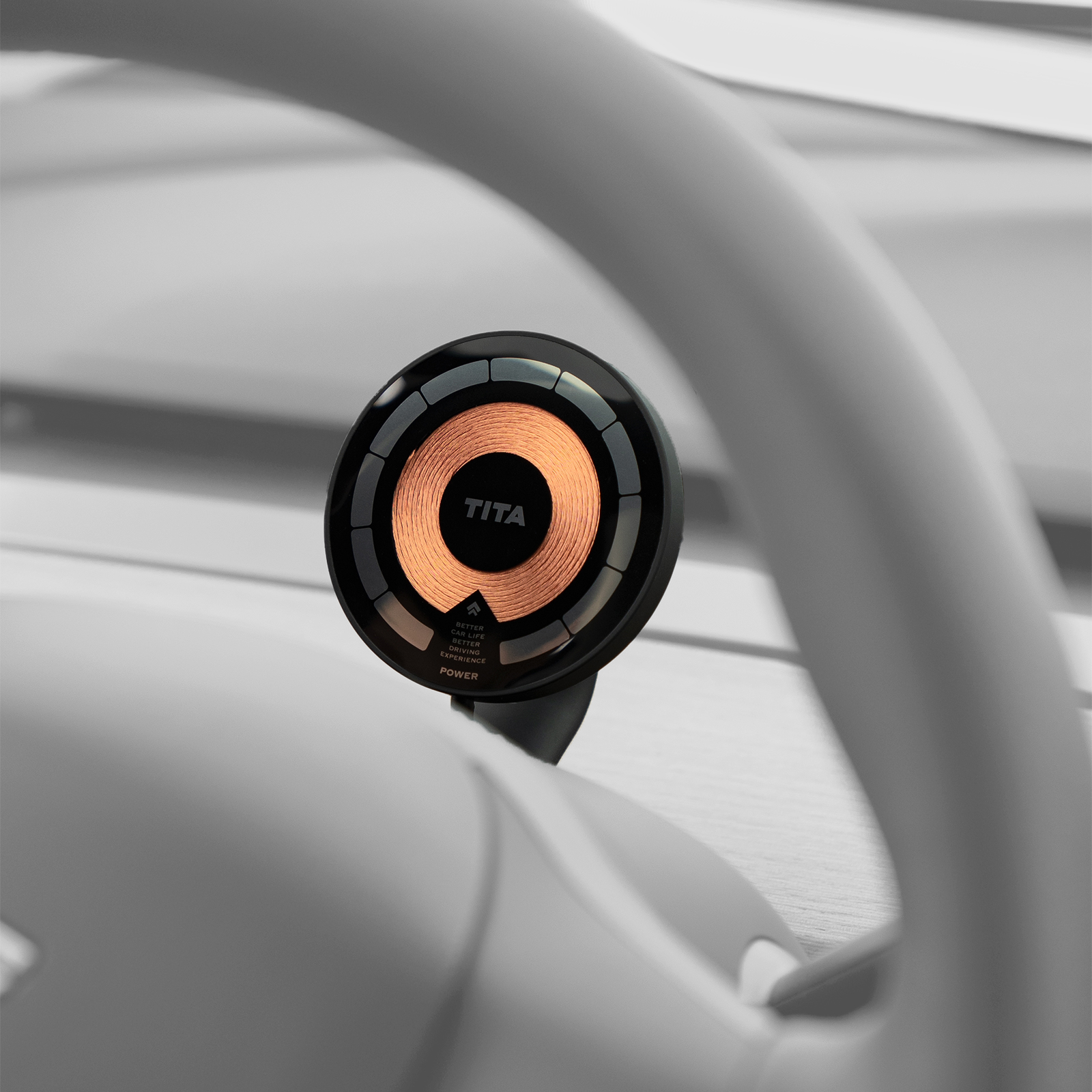 2025 Upgraded Phone Magnetic Charger for Tesla Model 3 / Y, MagSafe Car Mount for Tesla, Tesla Phone Holder Accessories, Strong Magnets, Never Block