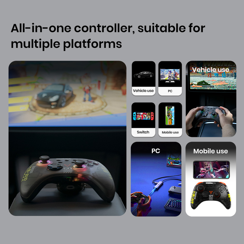All-in-one gaming controller 