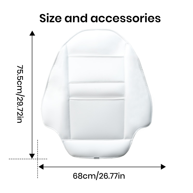 Multi-purpose seat back cushion