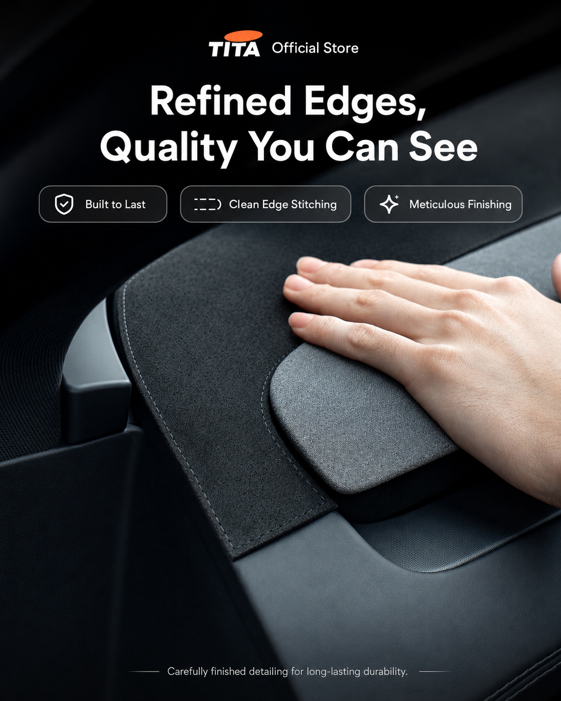 Custom-Fit Tesla Dashboard Sunshade Mat for Refreshed Model 3/Y/YL, Alcantara-Style Suede Anti-Glare Dash Cover, UV-Resistant Interior Protection Pad, Ambient Light Cutouts, Airbag-Safe Design, Non-Slip No-Adhesive Installation