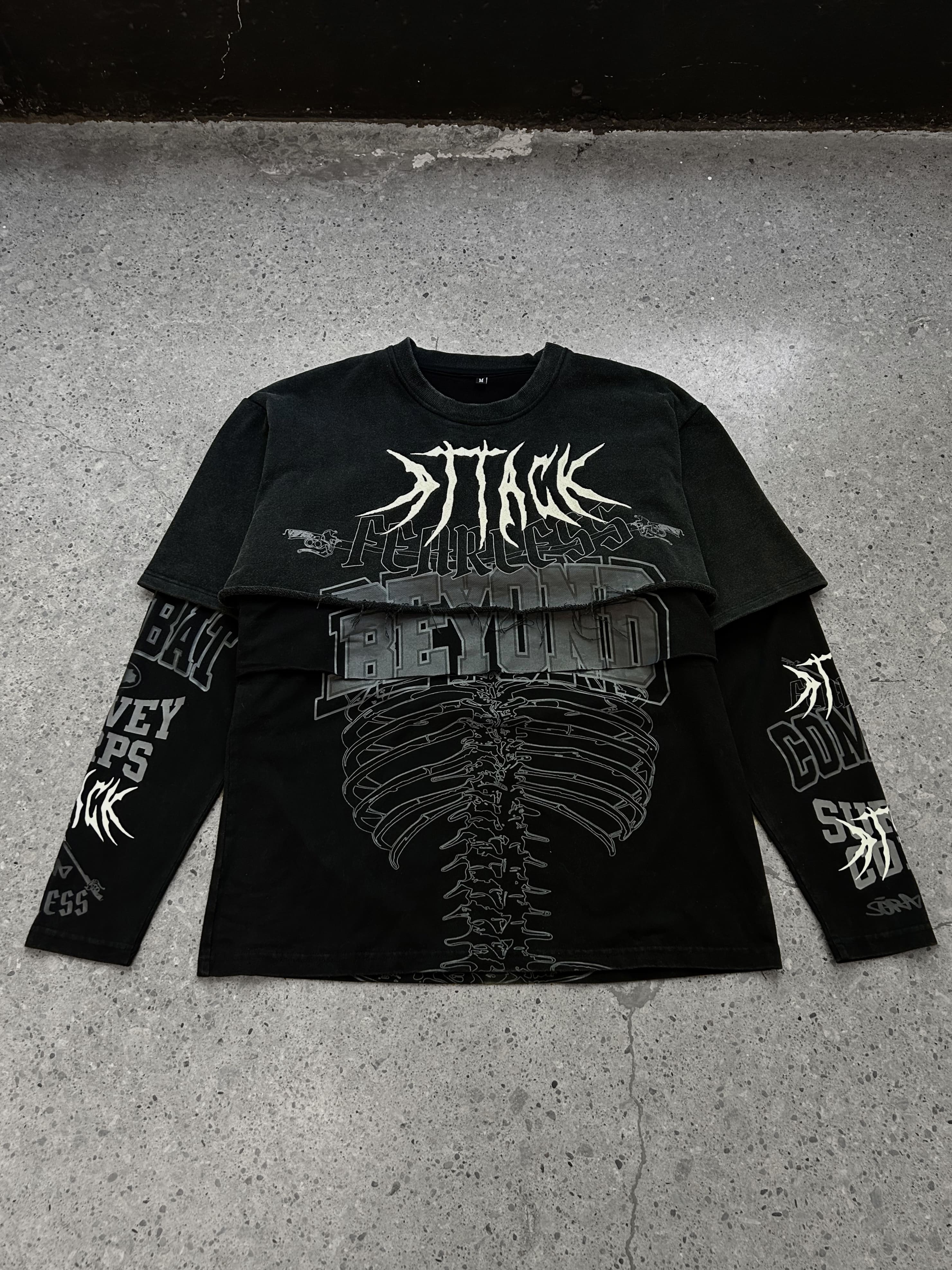 "Attack" Long-sleeve