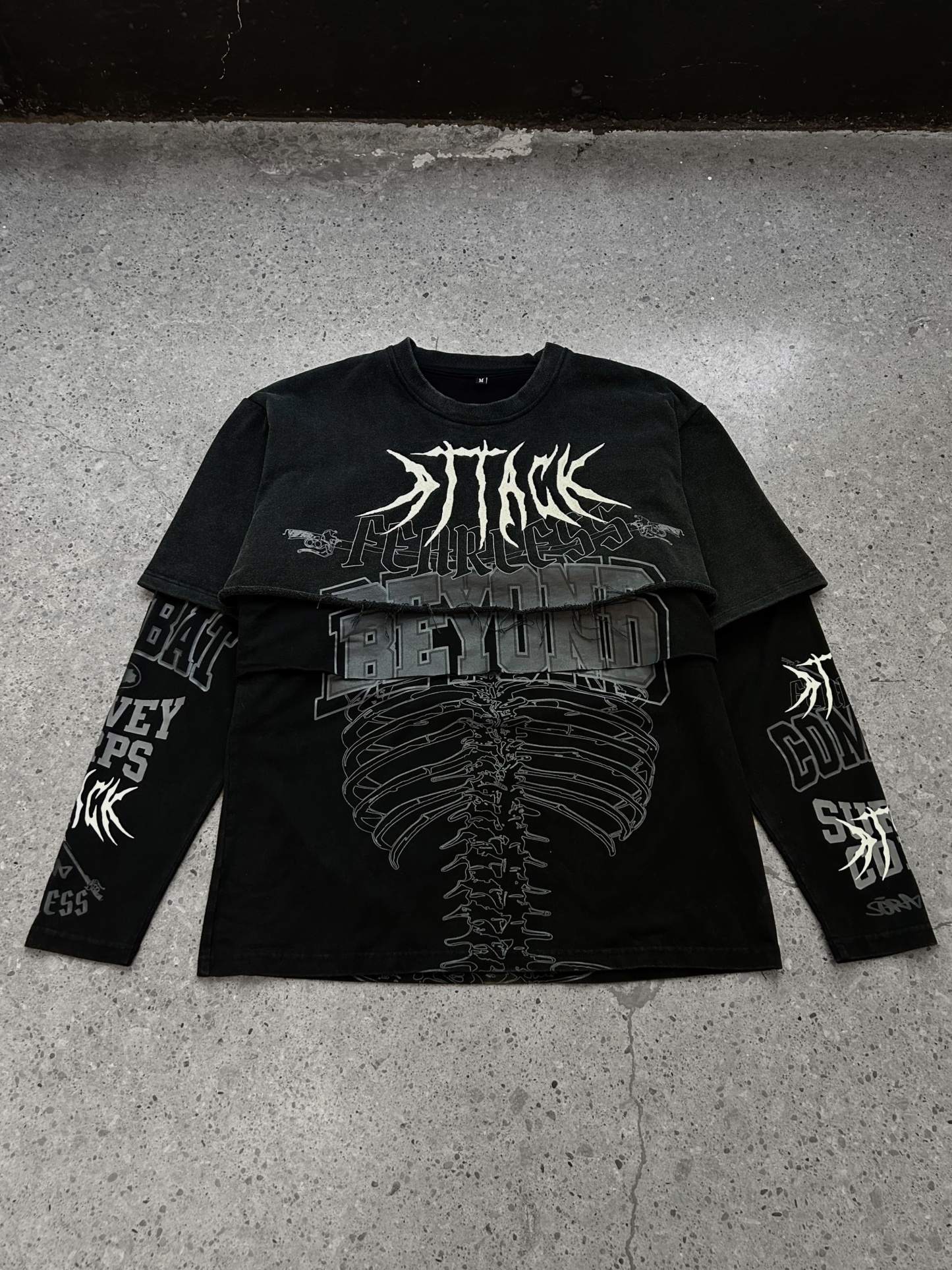 "Attack" Long-sleeve