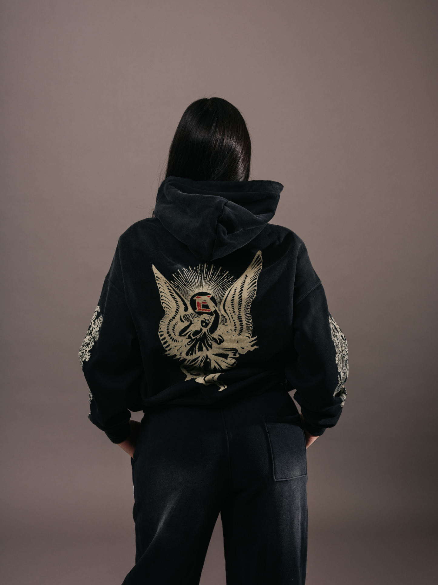 EXCLUSIVE CLUB BLACK PAIN MADE US HOODIE