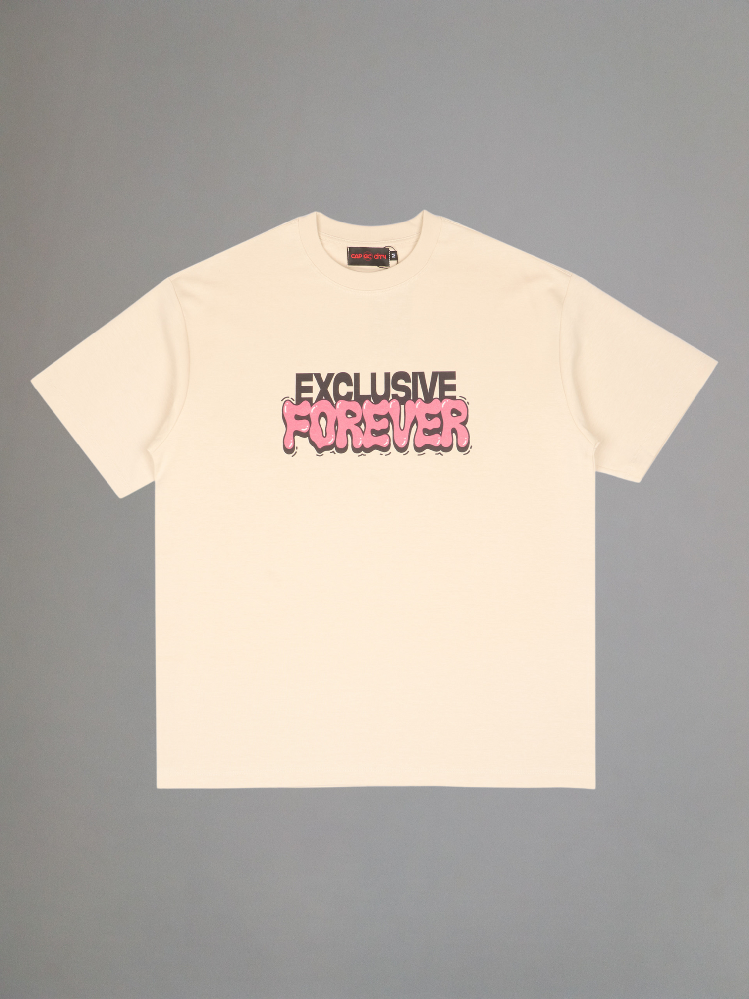 EXCLUSIVE CLUB CREAM EXCLUSIVE FOREVER TEE