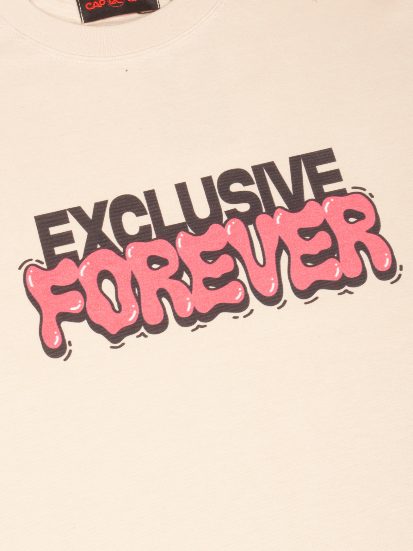 EXCLUSIVE CLUB CREAM EXCLUSIVE FOREVER TEE