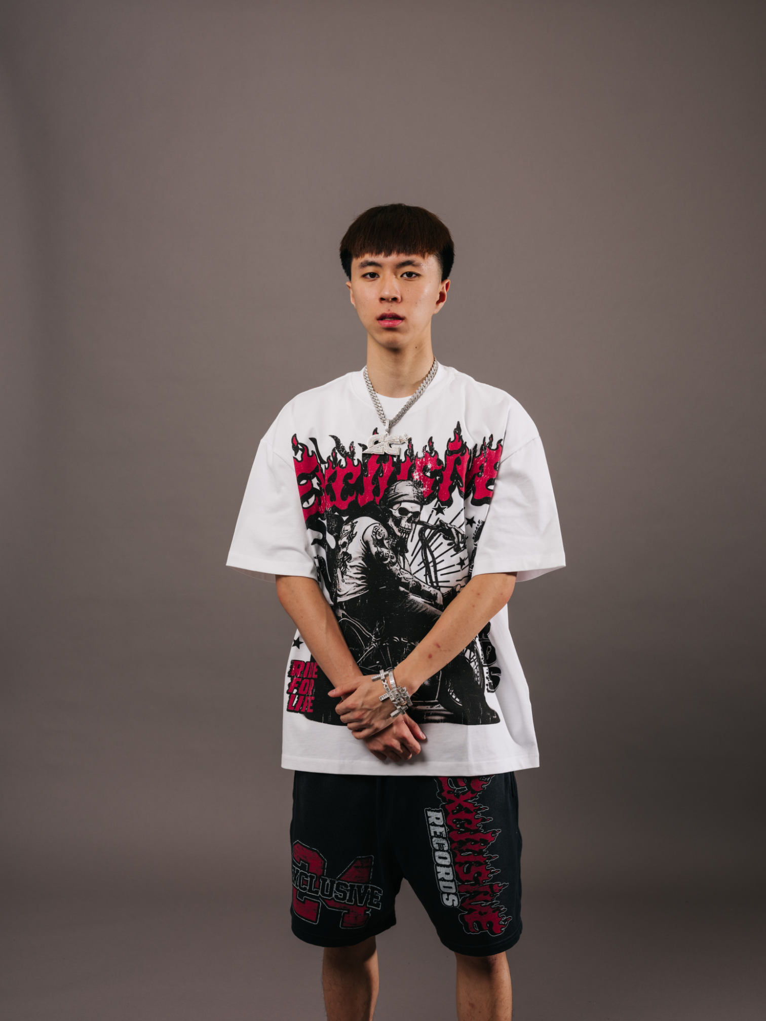 EXCLUSIVE CLUB WHITE RIDE FOR LIFE TEE