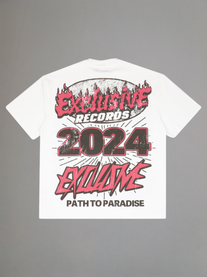 EXCLUSIVE CLUB WHITE RIDE FOR LIFE TEE