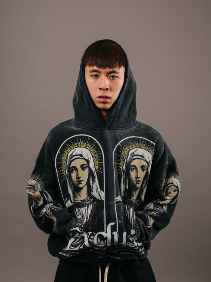 EXCLUSIVE CLUB VIRGEN MARY HOODIE
