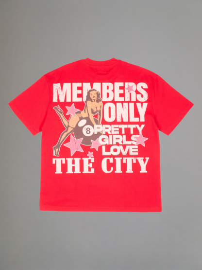 EXCLUSIVE CLUB RED “PRETTY GIRLS LOVE THE CITY”