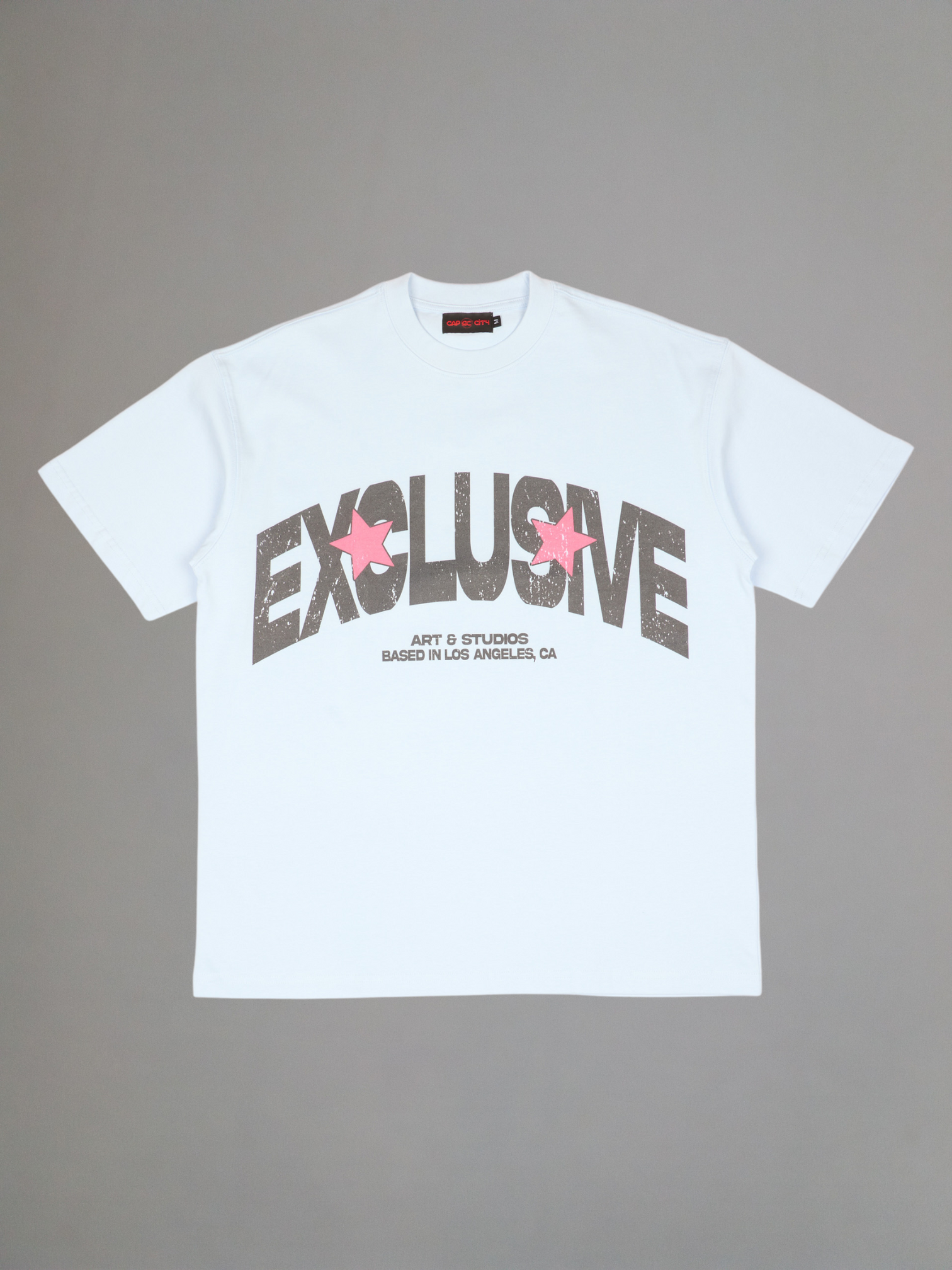 EXCLUSIVE CLUB SKY BLUE PRETTY GIRLS LOVE THE CITY OVERSIZED TEE