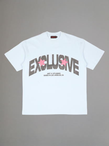 EXCLUSIVE CLUB SKY BLUE PRETTY GIRLS LOVE THE CITY OVERSIZED TEE