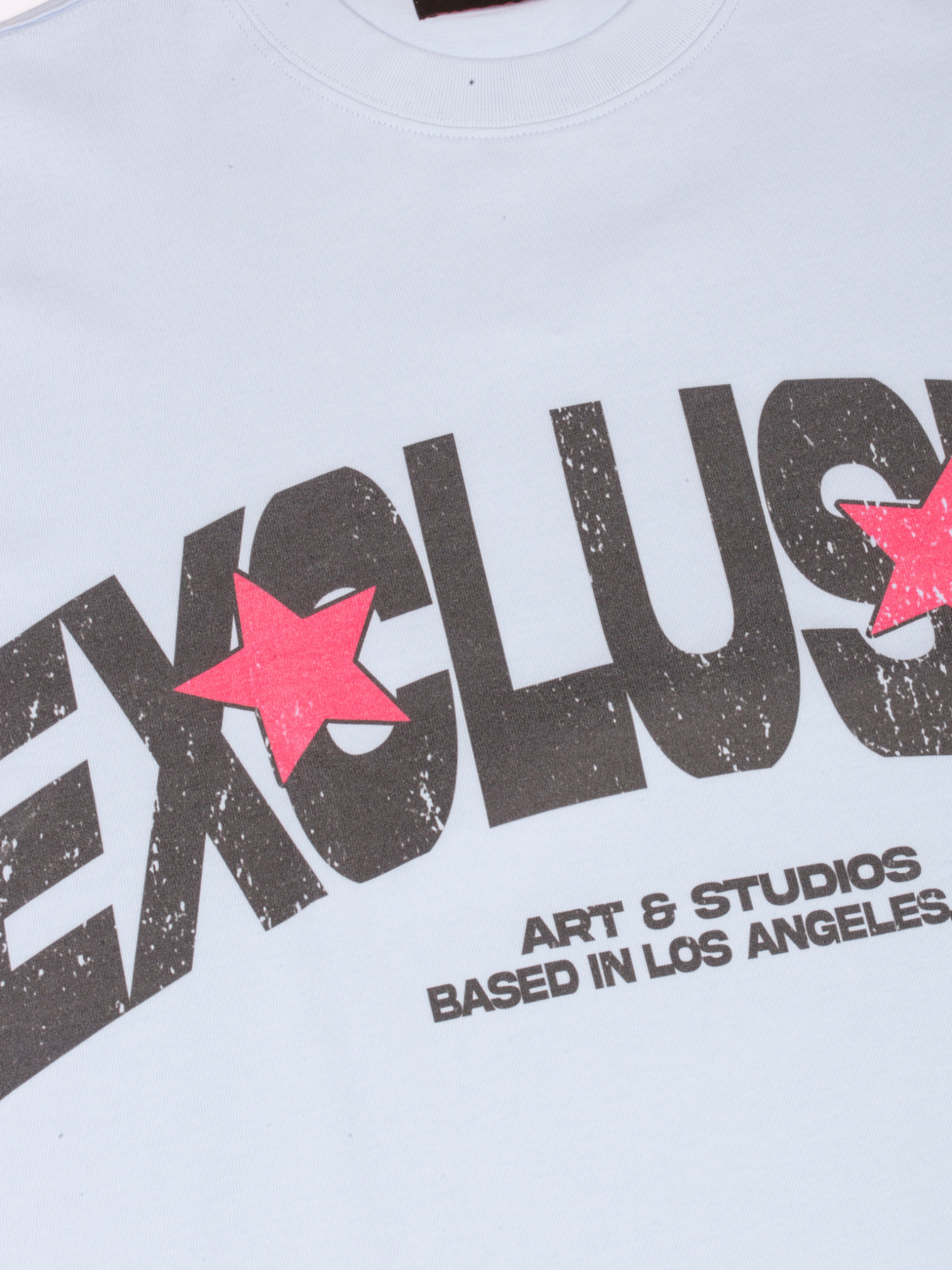 EXCLUSIVE CLUB SKY BLUE PRETTY GIRLS LOVE THE CITY OVERSIZED TEE