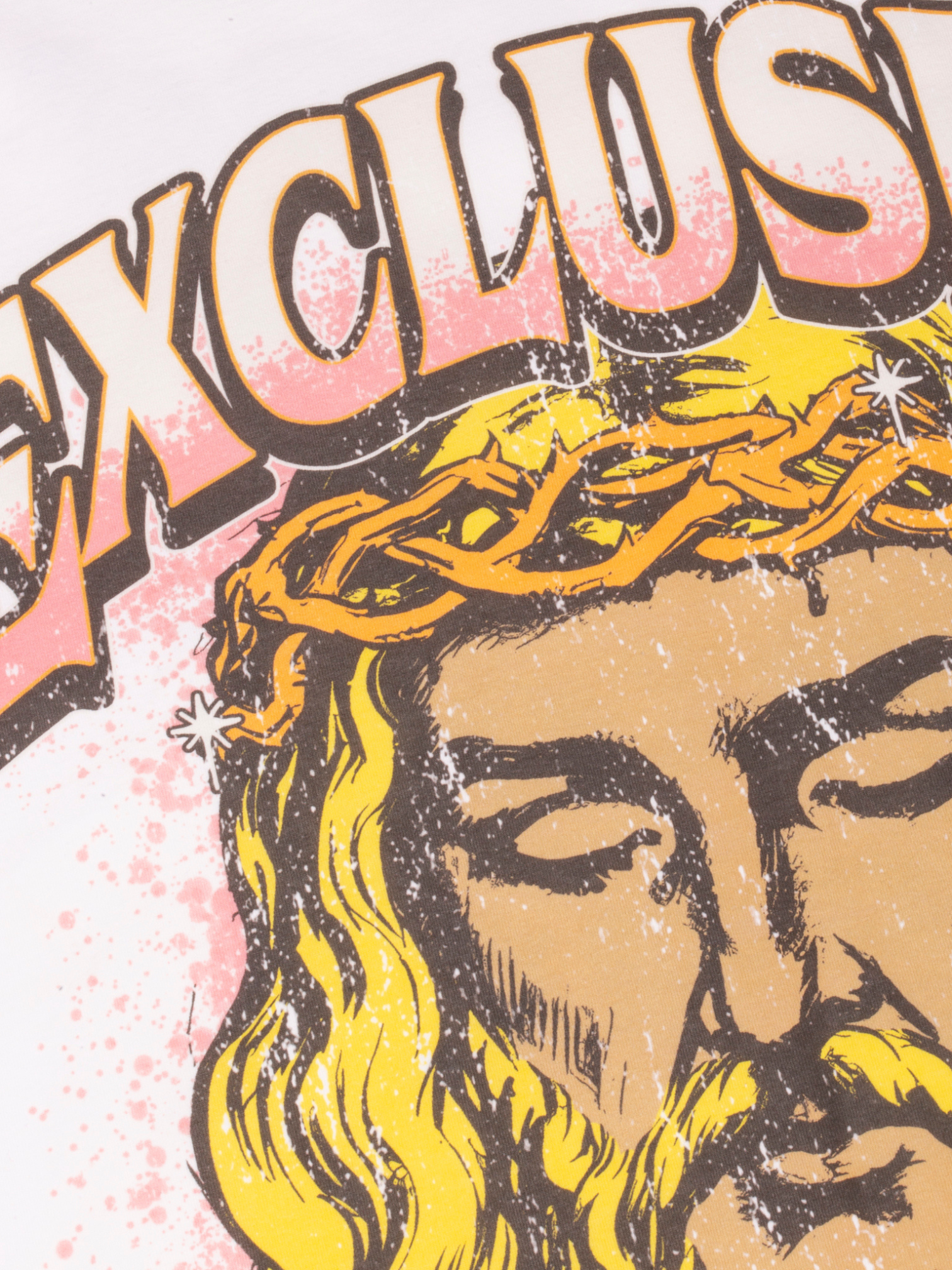 EXCLUSIVE CLUB WHITE MY GOD TURNS DARKNESS INTO LIGHT TEE