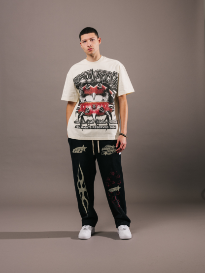 EXCLUSIVE CLUB WHITE TALK LESS DO MORE TEE