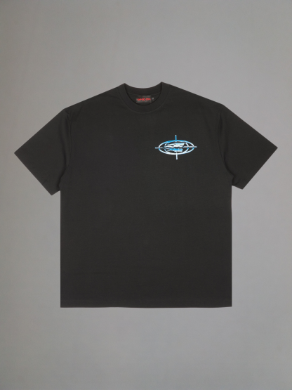 EXCLUSIVE CLUB BLACK ROUGH WORLD TEE