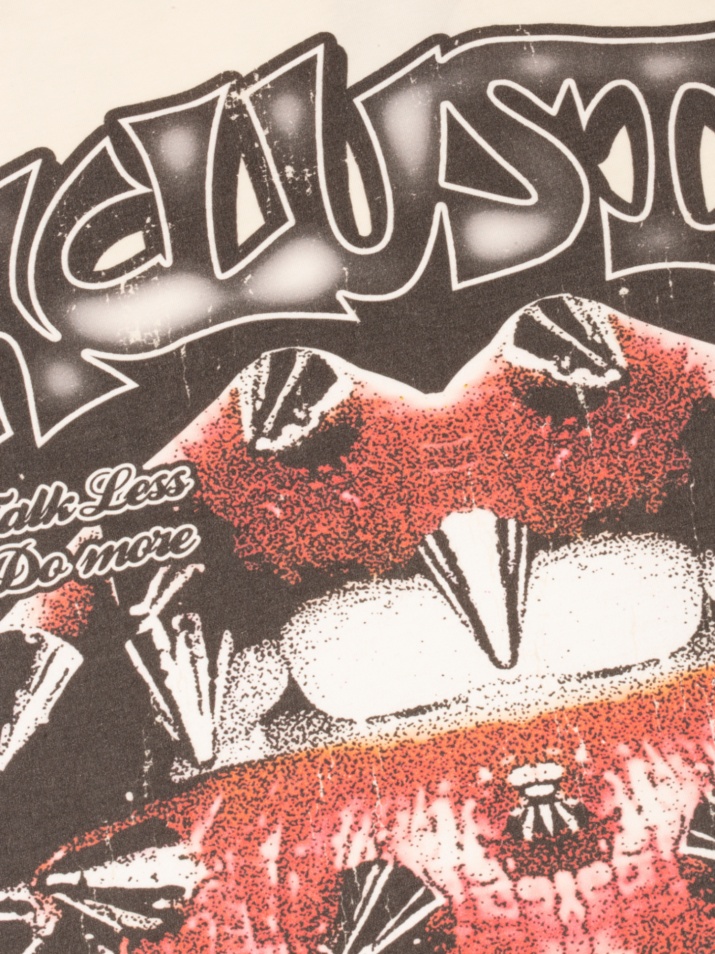 EXCLUSIVE CLUB WHITE TALK LESS DO MORE TEE