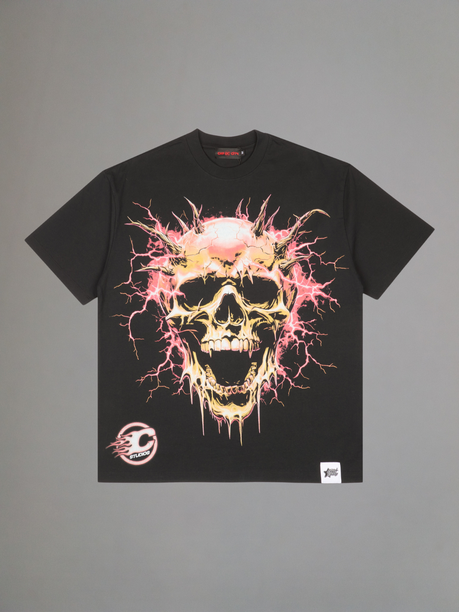 EXCLUSIVE CLUB BLACK THE DEVIL IS A LIAR SHORT SLEEVE TEE