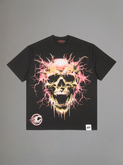 EXCLUSIVE CLUB BLACK THE DEVIL IS A LIAR SHORT SLEEVE TEE