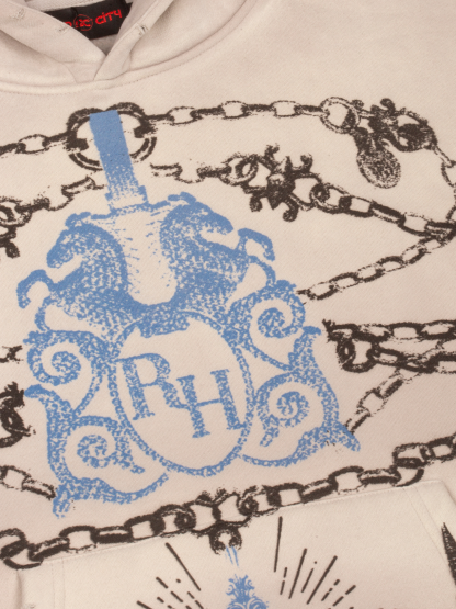 EXCLUSIVE CLUB x RANCHO HUMILDE GRAY HOODIE