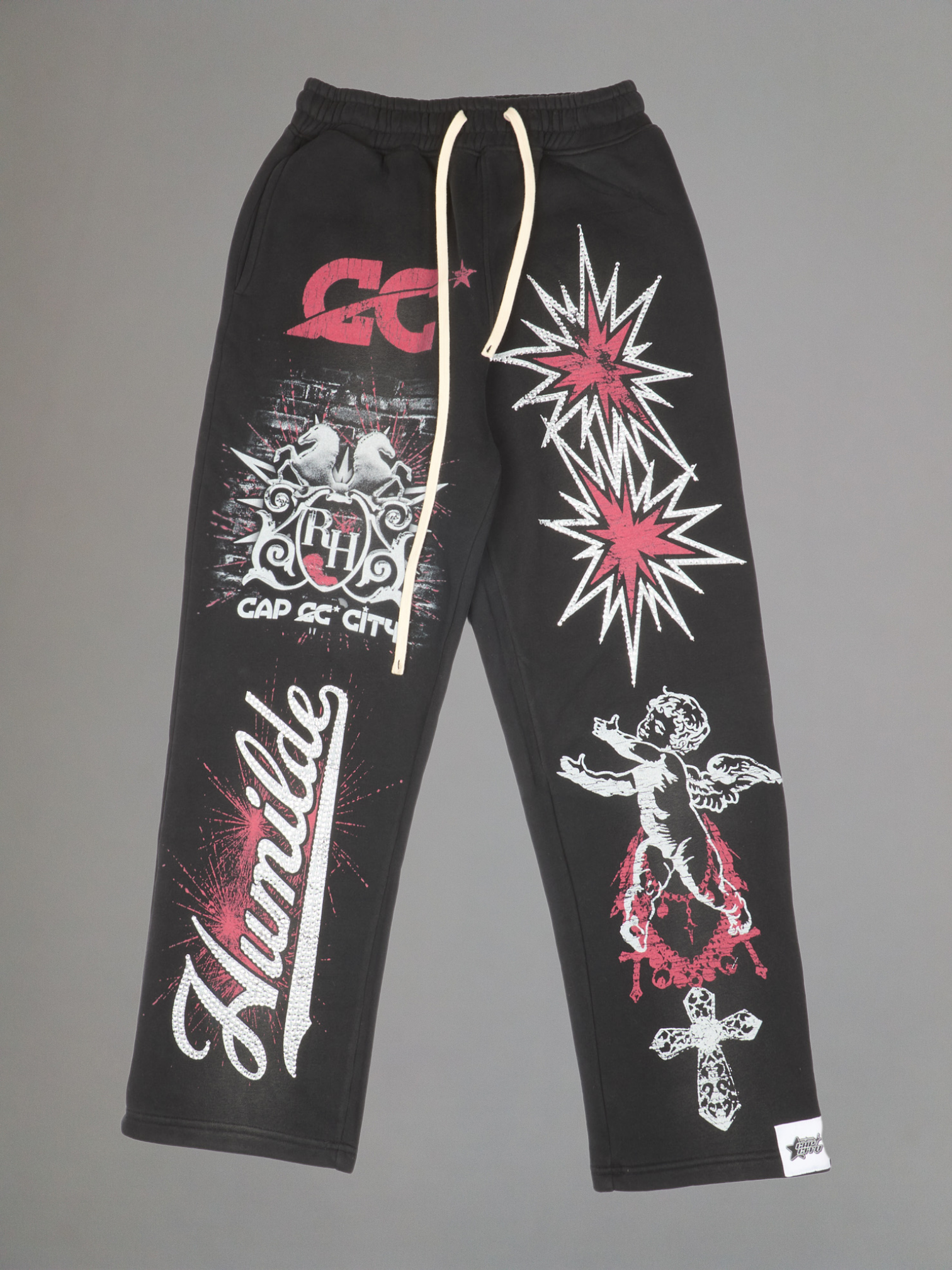 EXCLUSIVE CLUB x RANCHO HUMILDE "HUMILDE CORRIDOS" RHINESTONE SWEATS