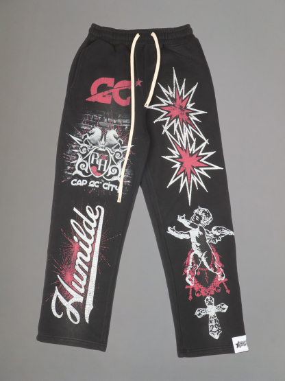 EXCLUSIVE CLUB x RANCHO HUMILDE "HUMILDE CORRIDOS" RHINESTONE SWEATS