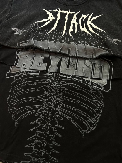 "Attack" Long-sleeve