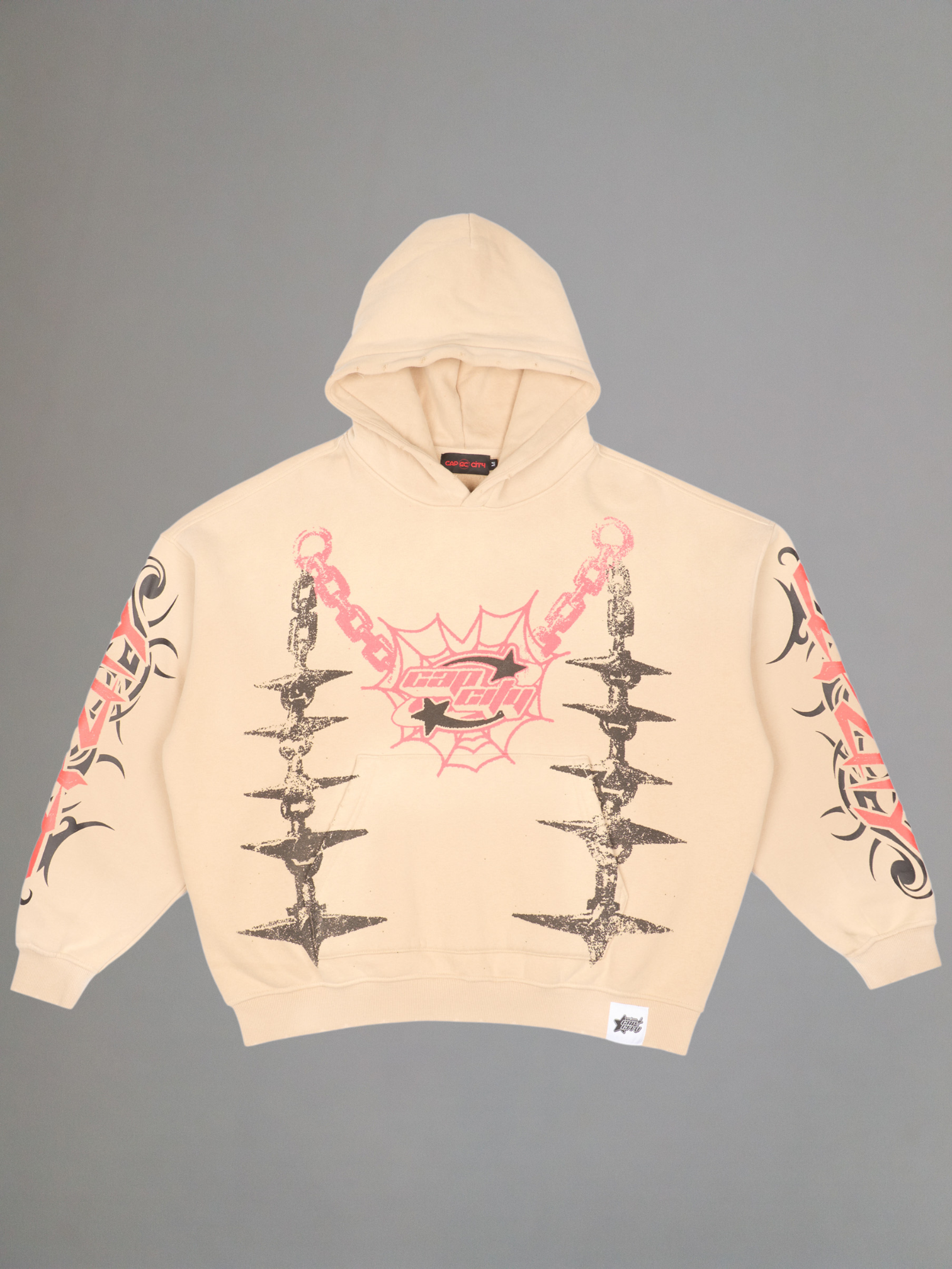 EXCLUSIVE CLUB CAP CITY VIRGENCITA HOODIE - CREAM