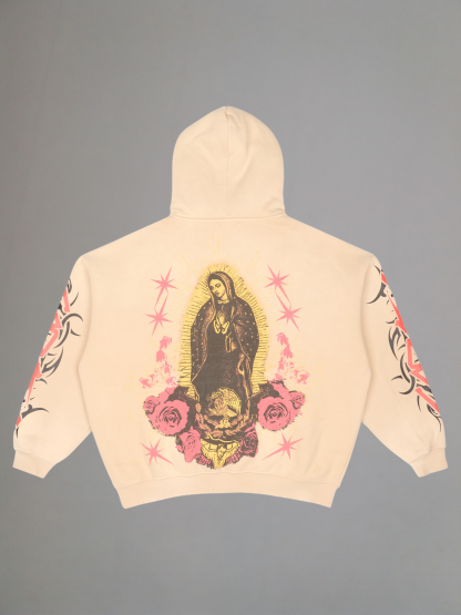 EXCLUSIVE CLUB CAP CITY VIRGENCITA HOODIE - CREAM