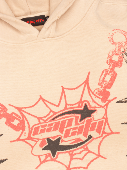 EXCLUSIVE CLUB CAP CITY VIRGENCITA HOODIE - CREAM