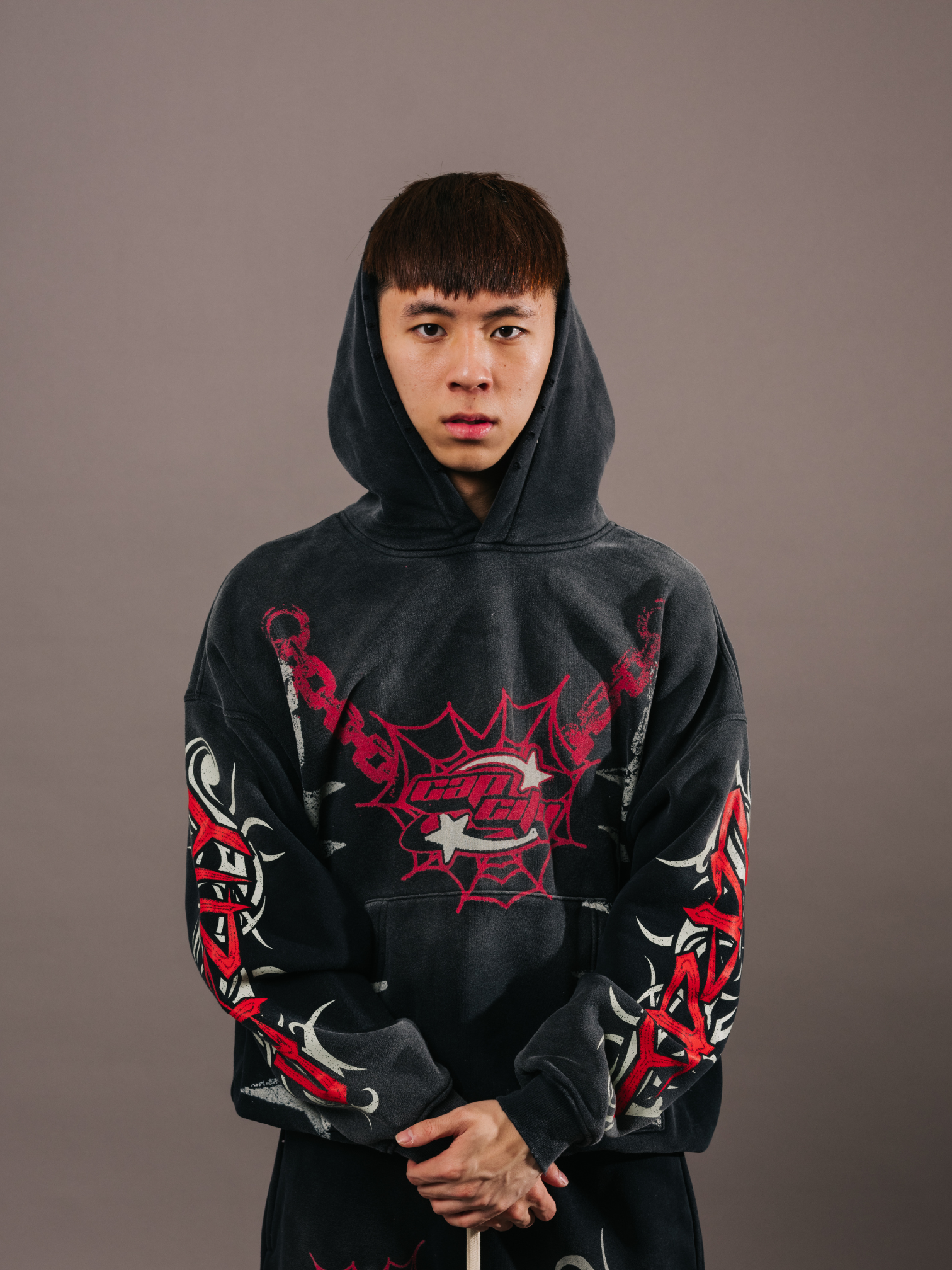 EXCLUSIVE CLUB CAP CITY VIRGENCITA HOODIE - CREAM