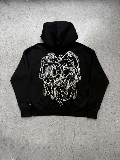 "Creature" Zip-Up Hoodie