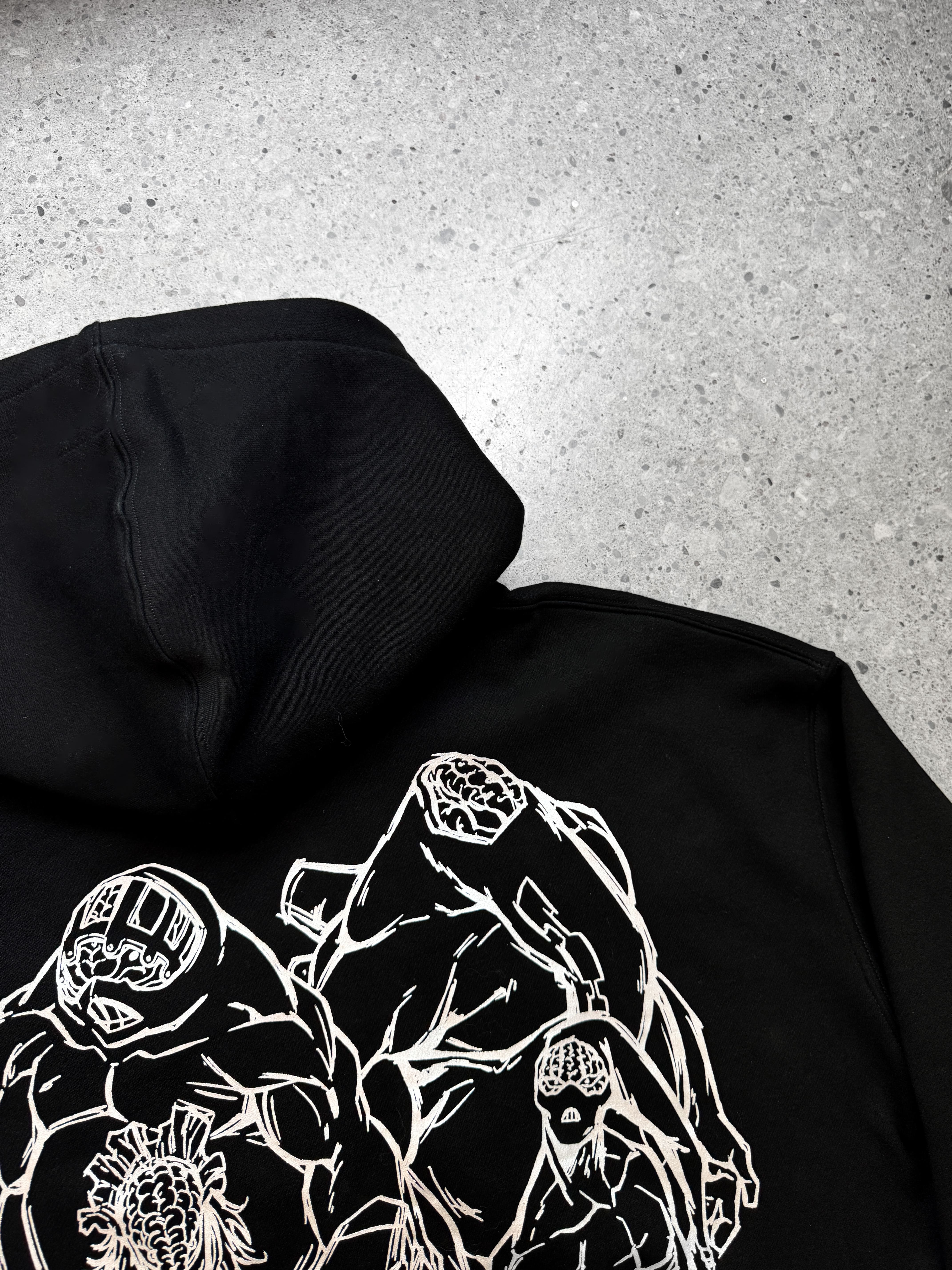 "Creature" Zip-Up Hoodie