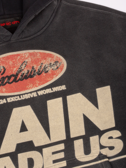 EXCLUSIVE CLUB BLACK PAIN MADE US HOODIE