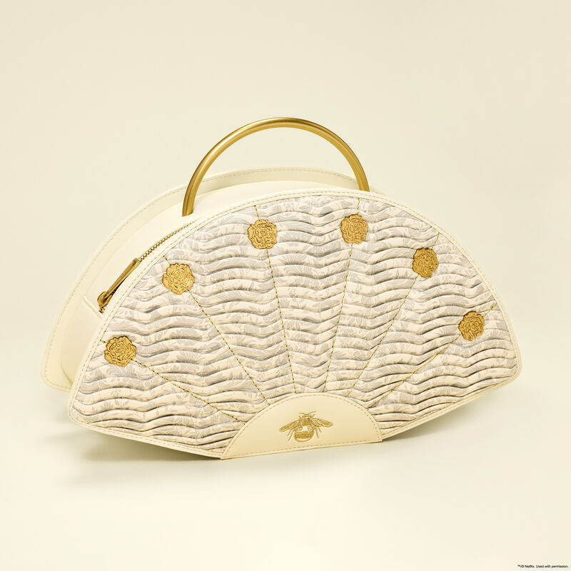 Bridgerton Figural Fan Handbag