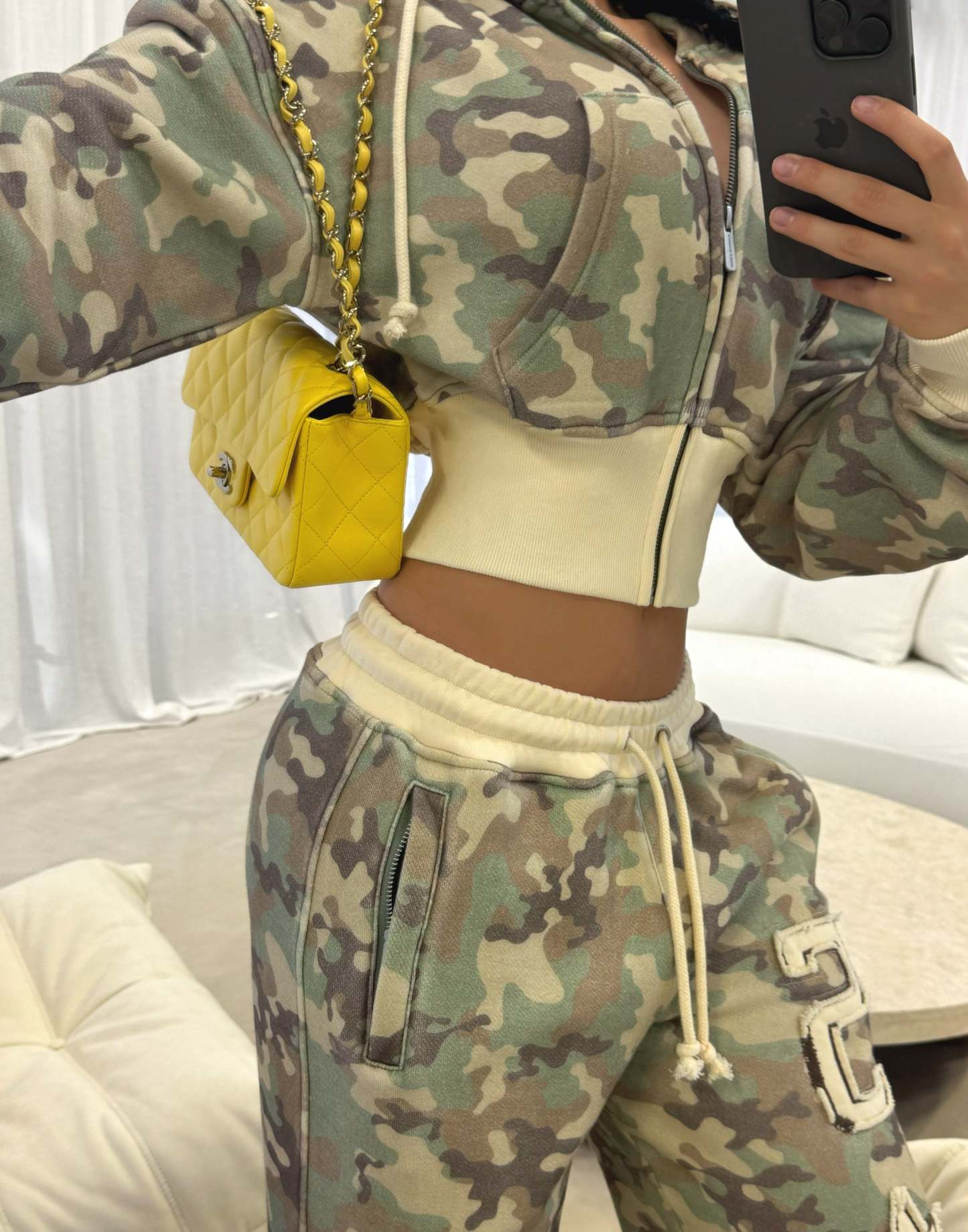 Camo Baggy Sweatpants