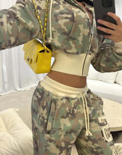 Camo Baggy Sweatpants