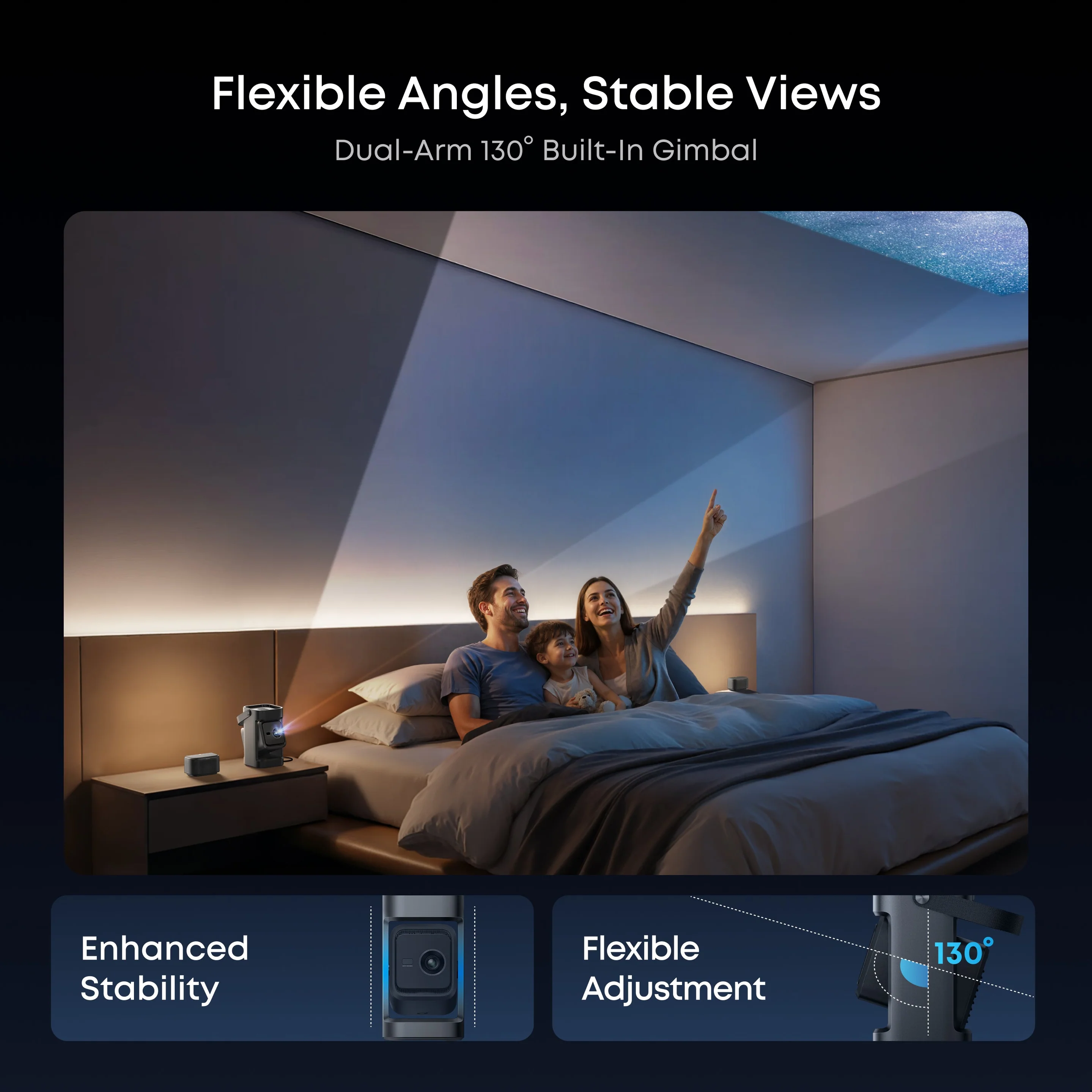 soundcore Nebula P1 | World's First Portable Projector with Detachable Speakers