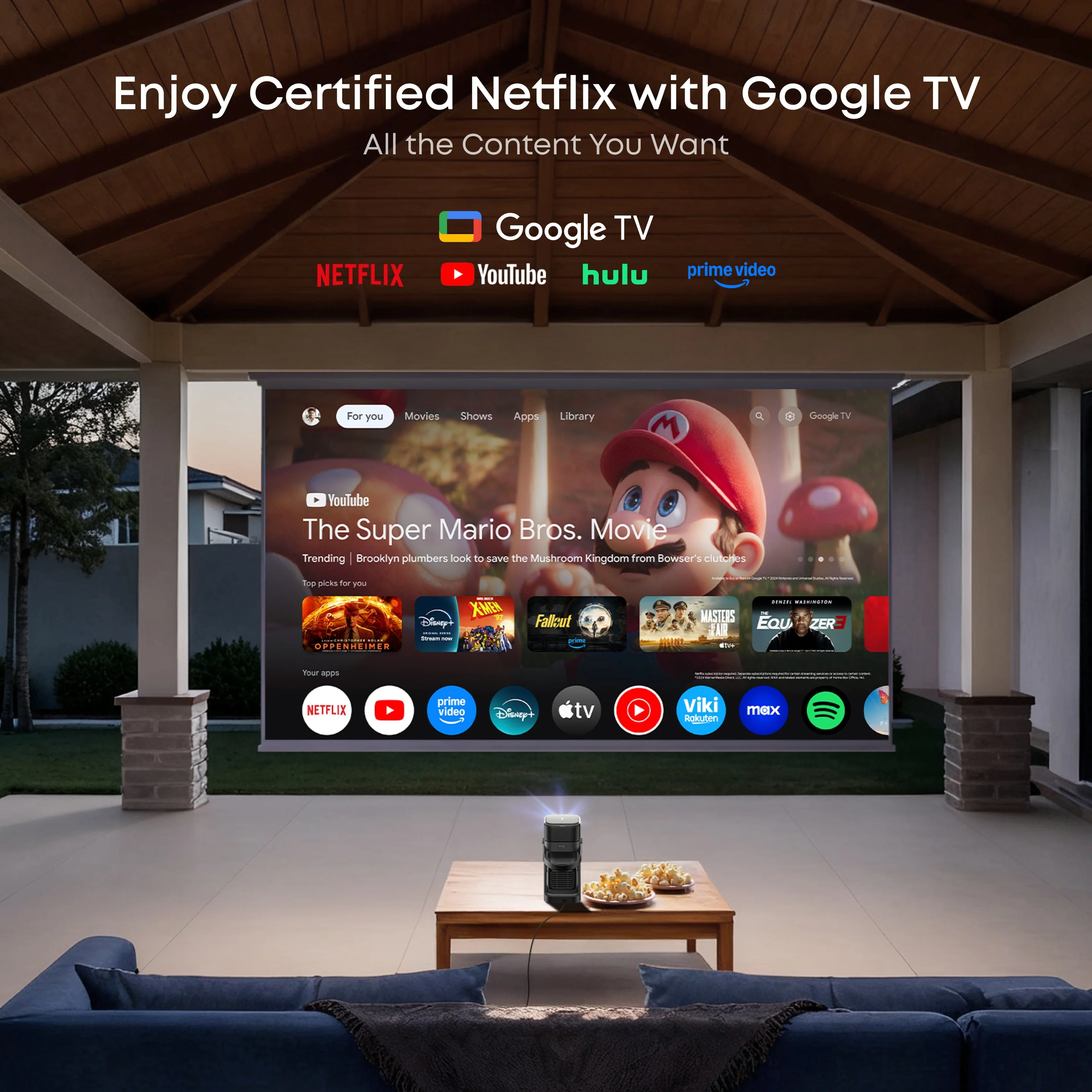 soundcore Nebula P1 | World's First Portable Projector with Detachable Speakers