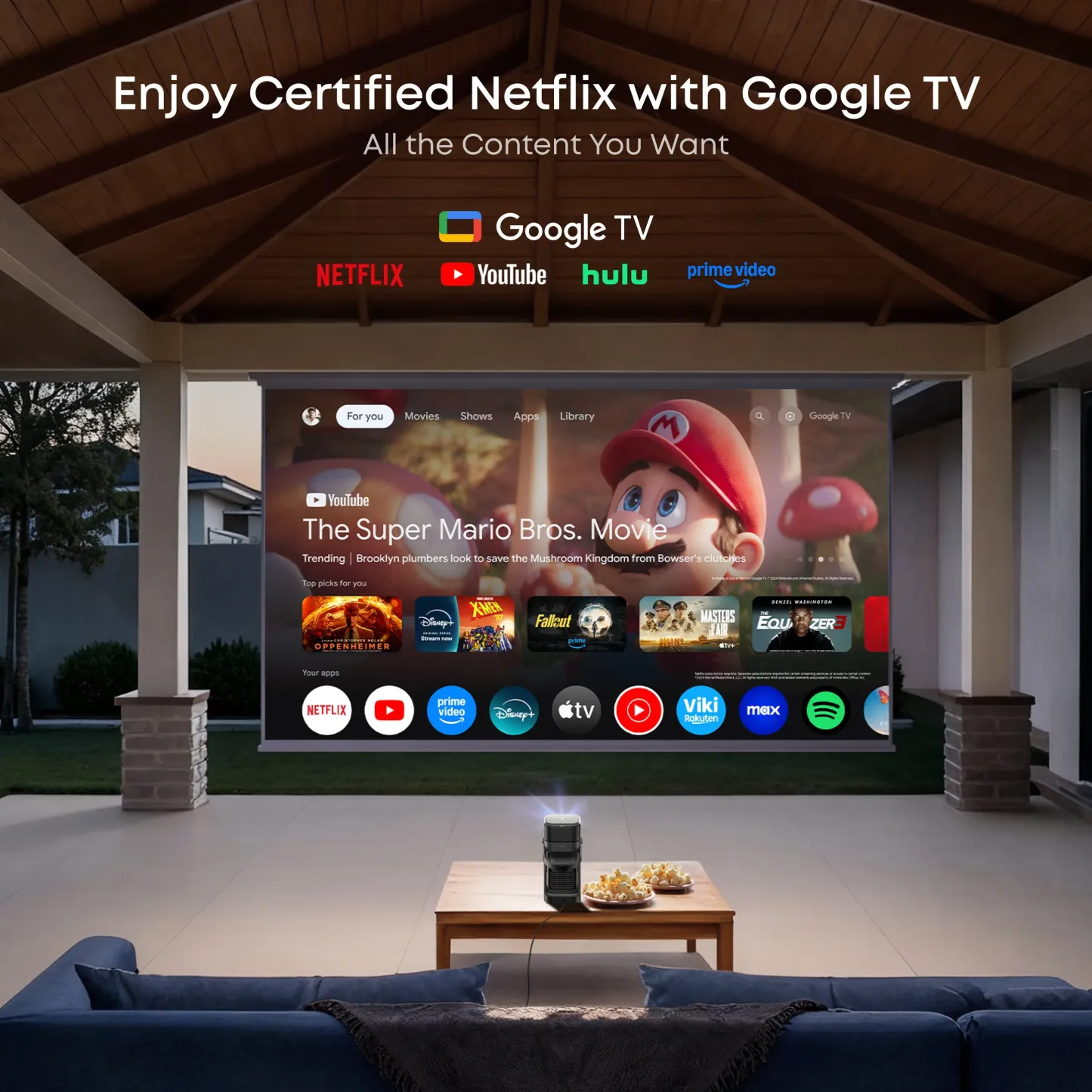 soundcore Nebula P1 | World's First Portable Projector with Detachable Speakers