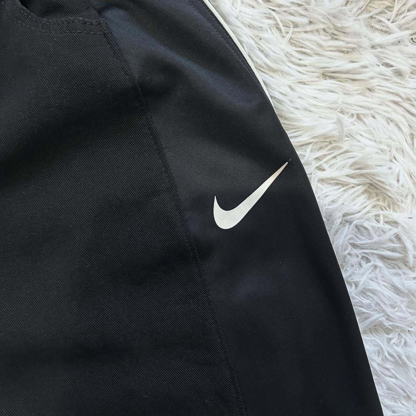 Wide-leg patchwork high jeans